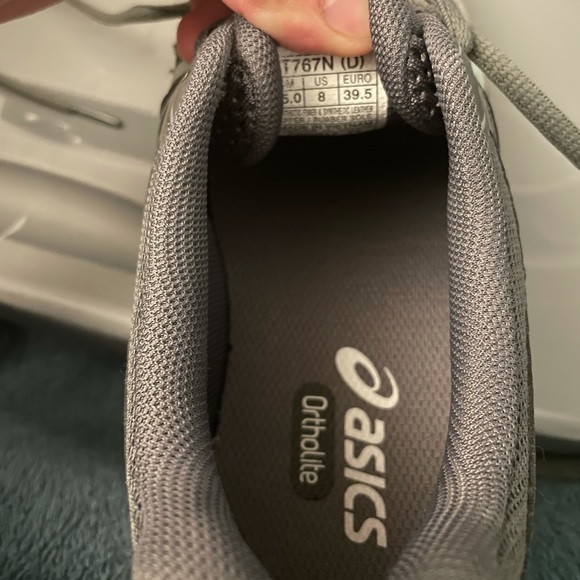 Teal and Grey ASICS - Picture 2 of 2